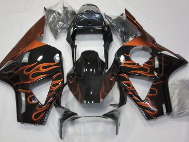 2002-2003 Orange Flamme CBR954RR Carénage Moto