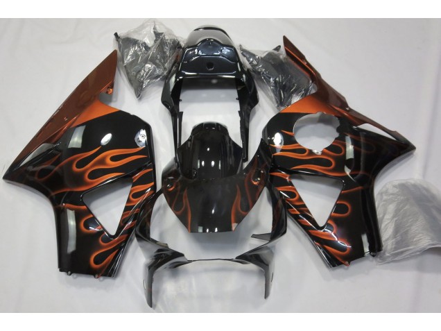 2002-2003 Orange Flamme CBR954RR Carénage Moto 2002-2003 Orange Flamme CBR954RR Carénage Moto