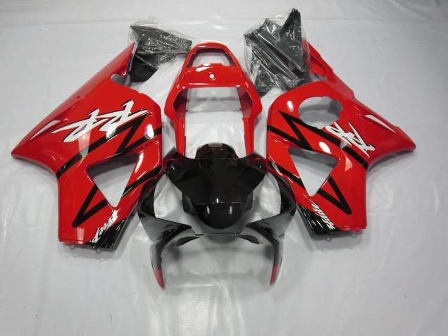2002-2003 Rouge Brillant & Noir CBR954RR Carénage Moto 2002-2003 Rouge Brillant & Noir CBR954RR Carénage Moto