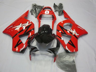 2002-2003 Rouge & Noir N°2 CBR954RR Carénage Moto