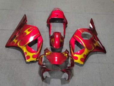 2002-2003 Style Rouge & Or CBR954RR Carénage Moto