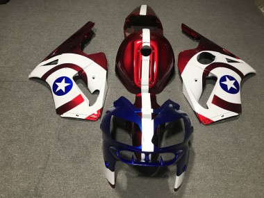 2002-2005 Capitaine Amérique ZX12R Carénage Moto