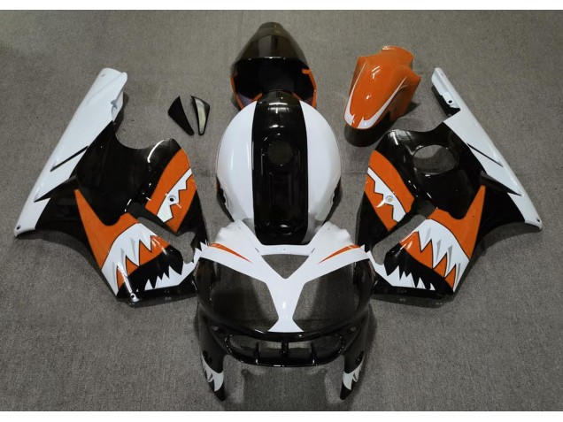 2002-2005 Requin Orange ZX12R Carénage Moto 2002-2005 Requin Orange ZX12R Carénage Moto