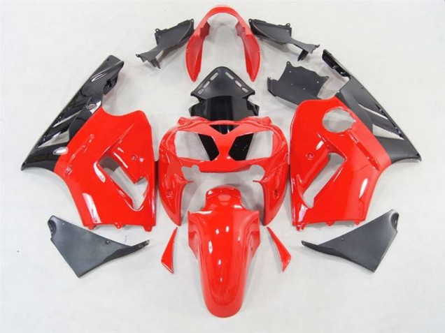 2002-2005 Rouge Brillant ZX12R Carénage Moto 2002-2005 Rouge Brillant ZX12R Carénage Moto