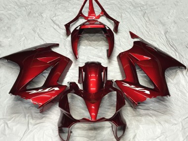 2002-2012 Plaine Rouge Foncé VFR800 Carénage Moto