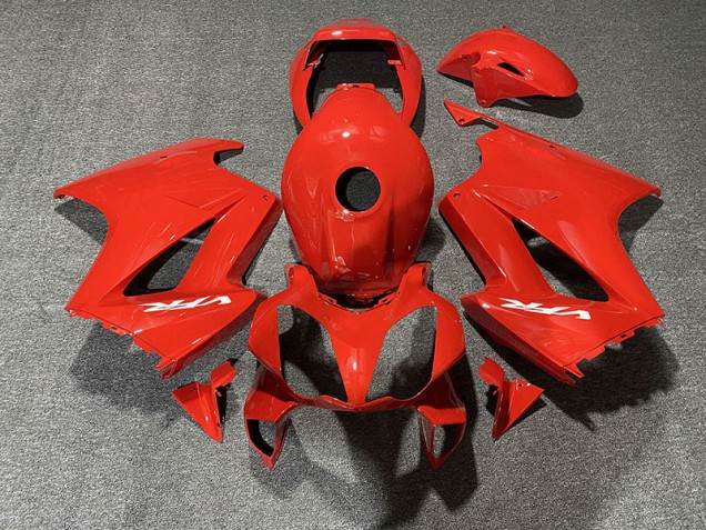 2002-2012 Rouge Brillant VFR800 Carénage Moto 2002-2012 Rouge Brillant VFR800 Carénage Moto