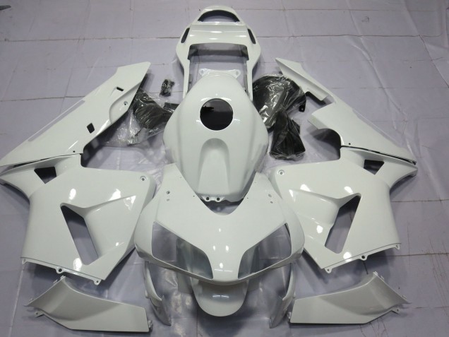 2003-2004 Blanc Brillant Uni CBR600RR Carénage Moto 2003-2004 Blanc Brillant Uni CBR600RR Carénage Moto