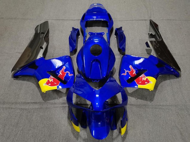 2003-2004 Bleu Brillant Rouge Taureau CBR600RR Carénage Moto 2003-2004 Bleu Brillant Rouge Taureau CBR600RR Carénage Moto