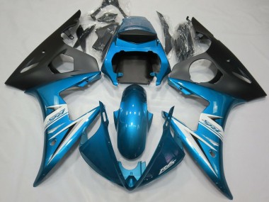 2003-2004 Bleu Clair & Blanc R6 Carénage Moto