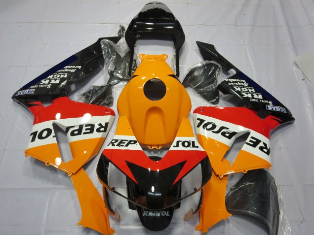2003-2004 Classique Repsol CBR600RR Carénage Moto 2003-2004 Classique Repsol CBR600RR Carénage Moto