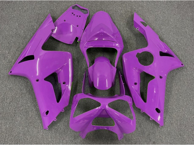 2003-2004 Magenta Brillant Uni ZX6R Carénage Moto 2003-2004 Magenta Brillant Uni ZX6R Carénage Moto