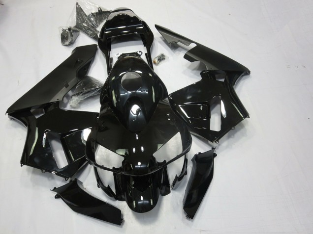 2003-2004 Noir Brillant & Mat CBR600RR Carénage Moto 2003-2004 Noir Brillant & Mat CBR600RR Carénage Moto