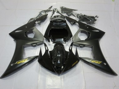 2003-2004 Or Noir Mat R6 Carénage Moto