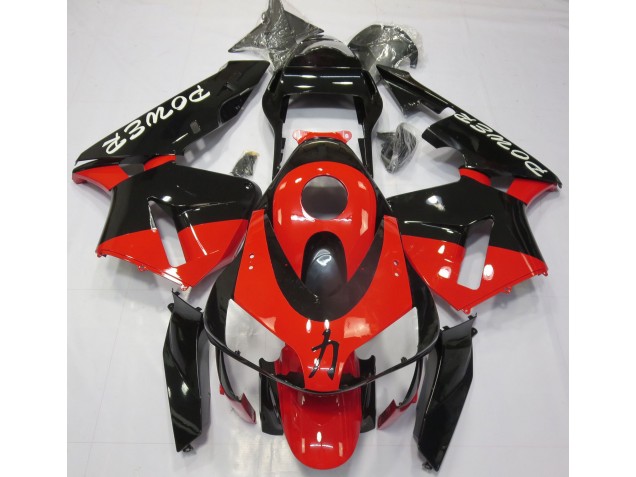 2003-2004 Puissance Rouge Brillant CBR600RR Carénage Moto 2003-2004 Puissance Rouge Brillant CBR600RR Carénage Moto