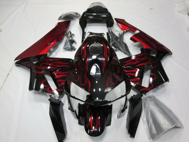 2003-2004 Rosso Fiamma CBR600RR Carénage Moto 2003-2004 Rosso Fiamma CBR600RR Carénage Moto