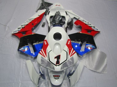 2003-2004 Rouge Blanc Noir & Bleu CBR600RR Carénage Moto
