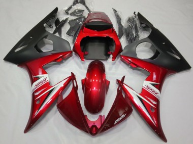 2003-2004 Rouge Blanc R6 Carénage Moto