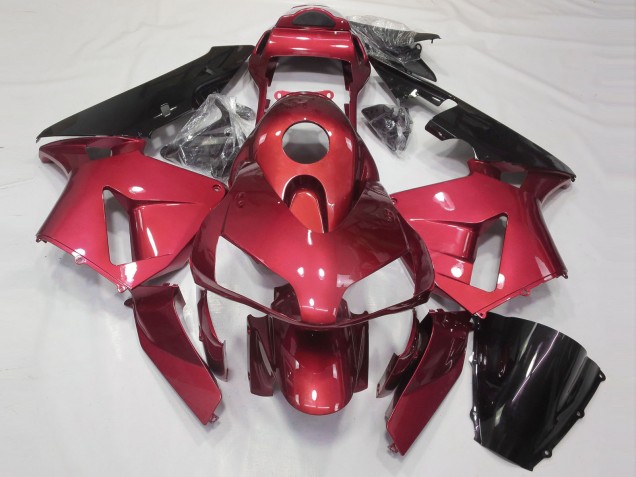 2003-2004 Rouge Bonbon Brillant CBR600RR Carénage Moto 2003-2004 Rouge Bonbon Brillant CBR600RR Carénage Moto