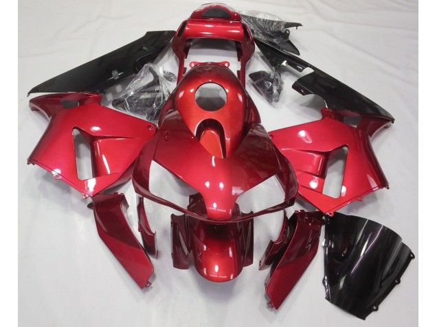 2003-2004 Rouge Bonbon Uni CBR600RR Carénage Moto 2003-2004 Rouge Bonbon Uni CBR600RR Carénage Moto