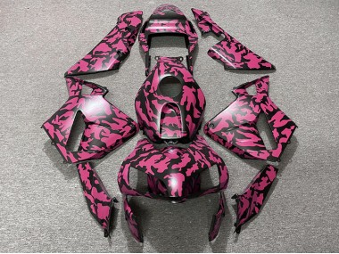 2003-2004 Rouge Camouflage CBR600RR Carénage Moto