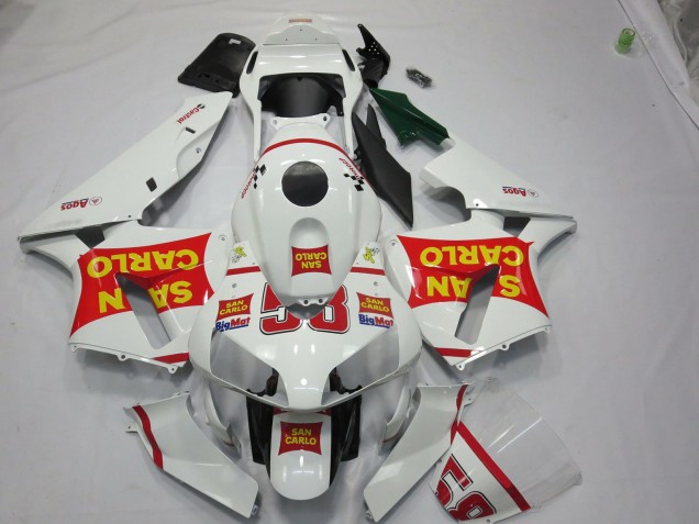 2003-2004 San Carlo 58 CBR600RR Carénage Moto 2003-2004 San Carlo 58 CBR600RR Carénage Moto