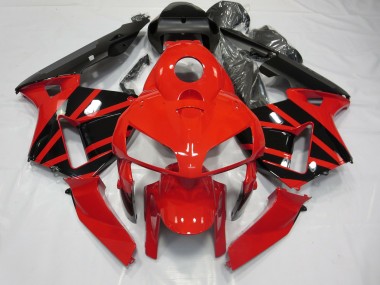 2003-2004 Style Rouge & Noir OEM CBR600RR Carénage Moto