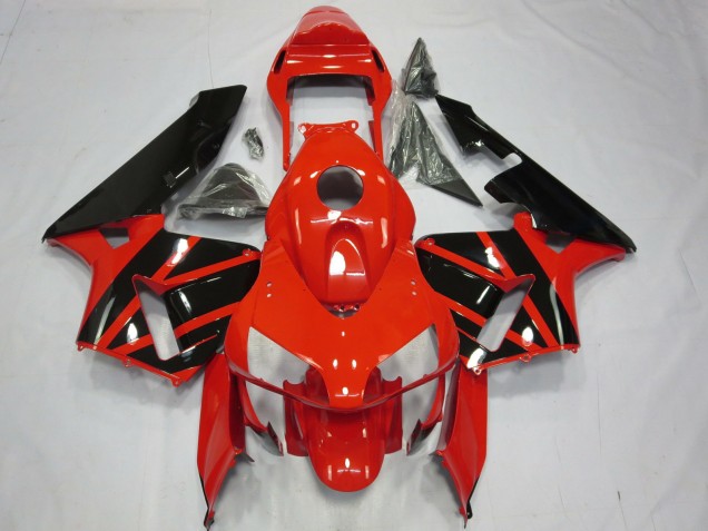 2003-2004 Styles Rouge Noir OEM CBR600RR Carénage Moto 2003-2004 Styles Rouge Noir OEM CBR600RR Carénage Moto