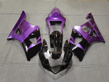 2003-2004 Violet Brillant & Noir GSXR 1000 Carénage Moto