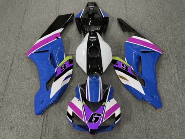 2004-2005 Bleu 6 CBR1000RR Carénage Moto 2004-2005 Bleu 6 CBR1000RR Carénage Moto