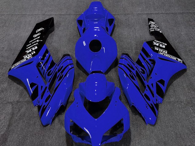 2004-2005 Bleu Brillant Flamme CBR1000RR Carénage Moto 2004-2005 Bleu Brillant Flamme CBR1000RR Carénage Moto