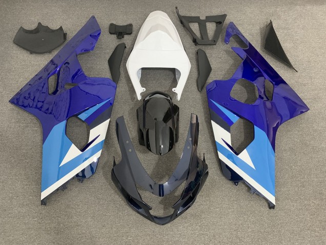 2004-2005 Bleu GSXR 600-750 Carénage Moto 2004-2005 Bleu GSXR 600-750 Carénage Moto