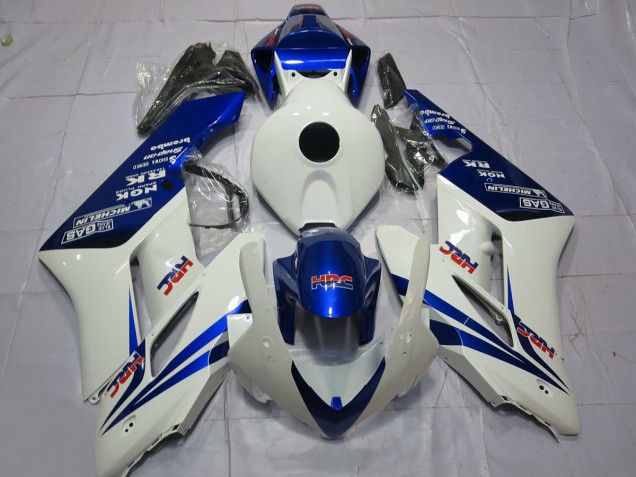 2004-2005 Blu Bianco HRC CBR1000RR Carénage Moto 2004-2005 Blu Bianco HRC CBR1000RR Carénage Moto