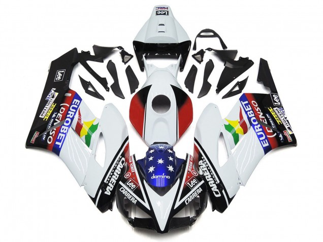 2004-2005 EuroBet Étoile CBR1000RR Carénage Moto 2004-2005 EuroBet Étoile CBR1000RR Carénage Moto
