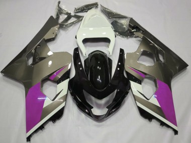2004-2005 Gris Brillant GSXR 600-750 Carénage Moto