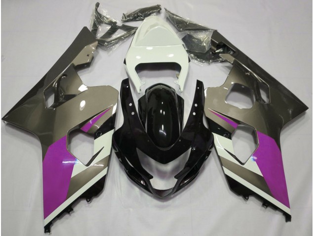 2004-2005 Gris Brillant GSXR 600-750 Carénage Moto 2004-2005 Gris Brillant GSXR 600-750 Carénage Moto