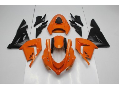 2004-2005 Ninja Orange Uni ZX10R Carénage Moto