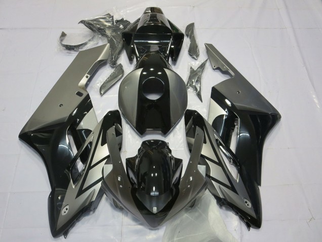 2004-2005 Noir & Argent CBR1000RR Carénage Moto 2004-2005 Noir & Argent CBR1000RR Carénage Moto