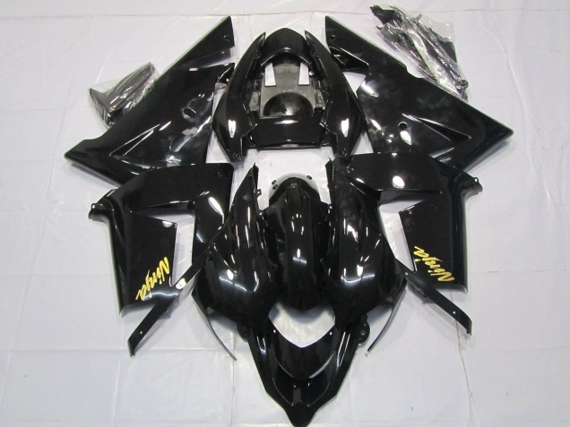 2004-2005 Or Noir ZX10R Carénage Moto 2004-2005 Or Noir ZX10R Carénage Moto