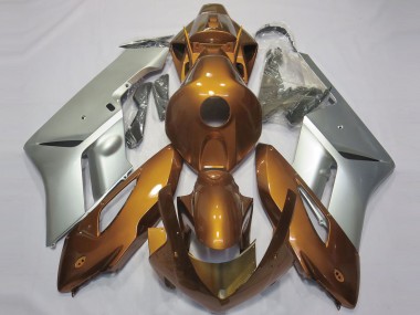2004-2005 Orange Brillant & Argent CBR1000RR Carénage Moto