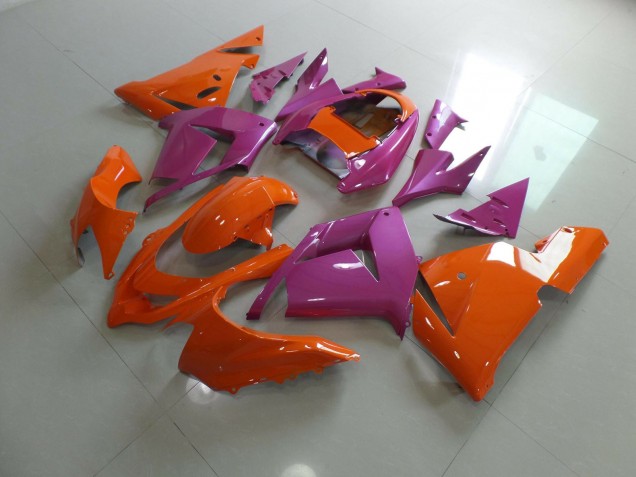 2004-2005 Orange Rose ZX10R Carénage Moto 2004-2005 Orange Rose ZX10R Carénage Moto