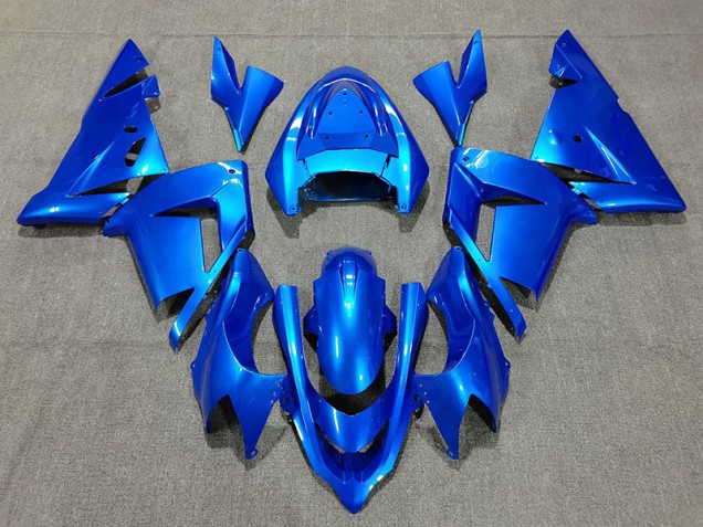 2004-2005 Perle Bleu Vif ZX10R Carénage Moto 2004-2005 Perle Bleu Vif ZX10R Carénage Moto