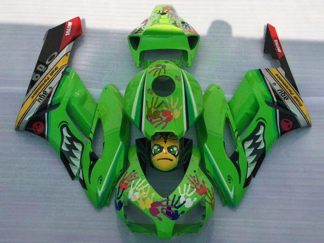 2004-2005 Requin Vert CBR1000RR Carénage Moto 2004-2005 Requin Vert CBR1000RR Carénage Moto