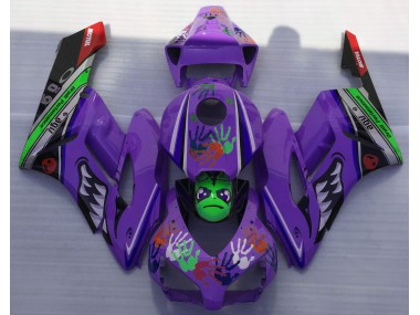 2004-2005 Requin Violet CBR1000RR Carénage Moto