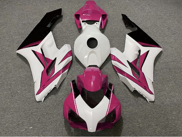 2004-2005 Rose Blanc & Noir Brillant CBR1000RR Carénage Moto 2004-2005 Rose Blanc & Noir Brillant CBR1000RR Carénage Moto