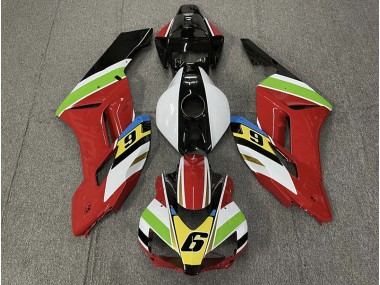 2004-2005 Rouge 6 CBR1000RR Carénage Moto