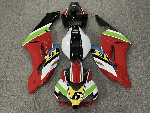 2004-2005 Rouge 6 CBR1000RR Carénage Moto 2004-2005 Rouge 6 CBR1000RR Carénage Moto