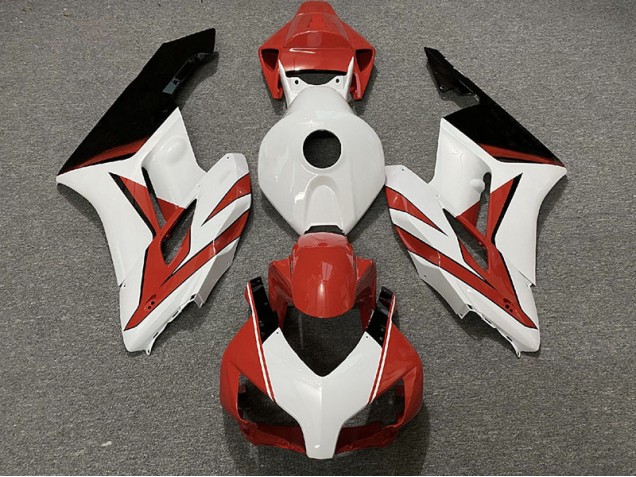 2004-2005 Rouge Blanc & Noir Brillant CBR1000RR Carénage Moto 2004-2005 Rouge Blanc & Noir Brillant CBR1000RR Carénage Moto