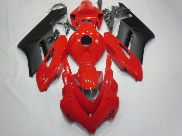 2004-2005 Rouge Brillant & Noir Mat CBR1000RR Carénage Moto 2004-2005 Rouge Brillant & Noir Mat CBR1000RR Carénage Moto