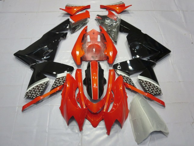 2004-2005 Rouge Noir ZX10R Carénage Moto 2004-2005 Rouge Noir ZX10R Carénage Moto