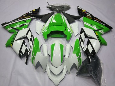 2004-2005 Spécial Blanc Vert ZX10R Carénage Moto